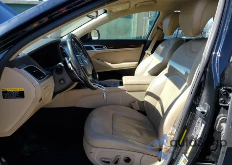 2017 Genesis G80 Base from USA, damaged, VIN KMHGN4JE2HU170376